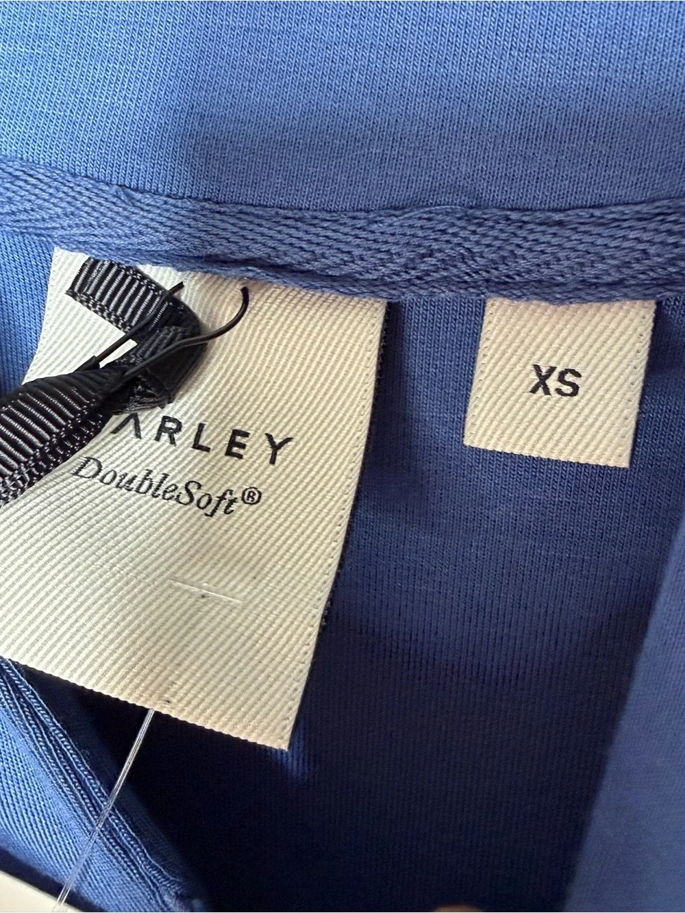 NWT Varley Davidson Blue Half-Zip Pullover Sweater
